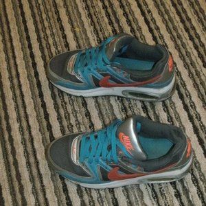 Nike Air Max 90 Command 397690-064 Gray Blue Running Athletic Shoes Size 7.5